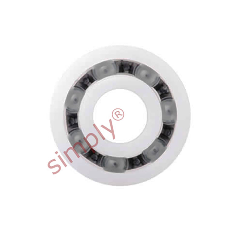 xiros xirodur BB6000B18010GL Open Type Radial Groove Ball Bearing with PA Cage and Glass Balls 10x26x8mm - Allow 2-3 Days