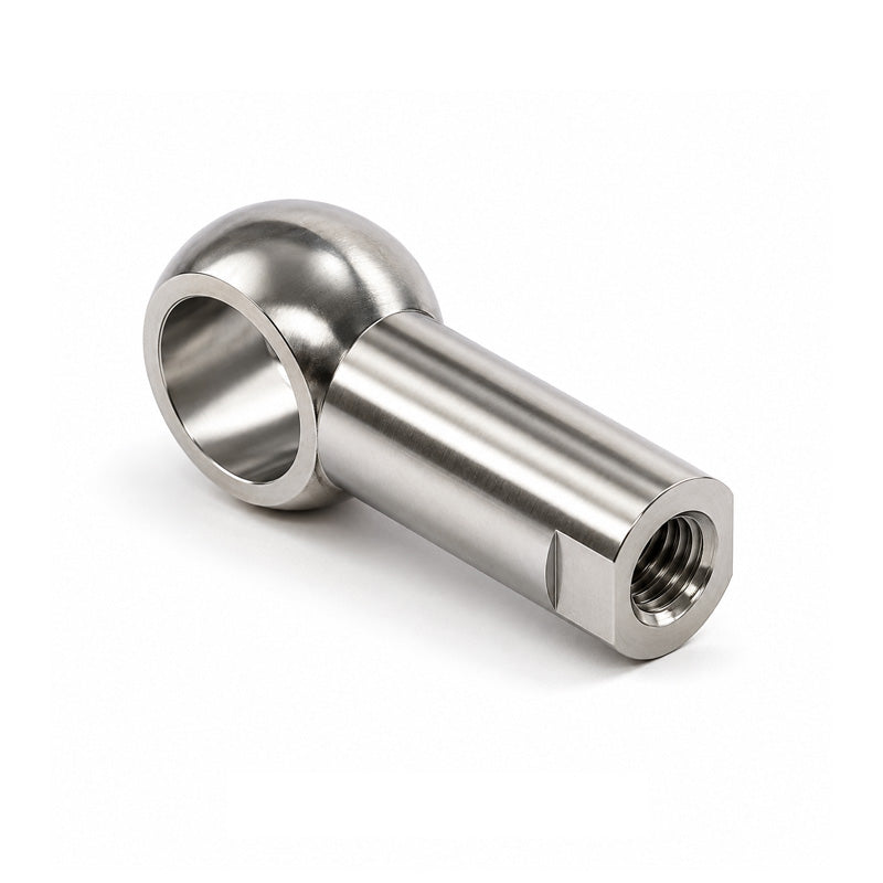 Chiavette A13SS Left Hand Stainless Steel Ball Socket with Internal Snap Ring 13mm Ball Diameter M8 Thread - Allow 2-3 Days