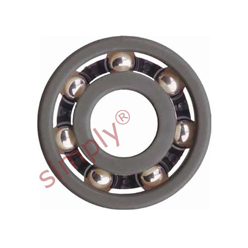 xiros xirodur BB625F18010ES Open Type Electrically Conductive Polymer Ball Bearing with PA Cage and Stainless Steel Balls 5x16x5mm - Allow 2-3 Days