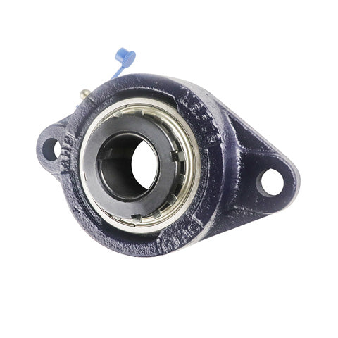 RHP MSF1050-1-11/16K Imperial Four Bolt Square Cast Iron Flange Housing and 1-11/16 inch Bore Taper Sleeve Insert