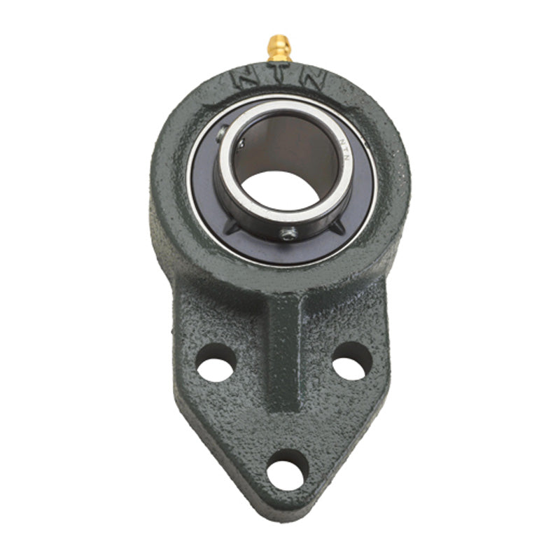 NTN UCFH201D1 Metric 3 Bolt Cast Iron Bracket Flange Bearing 12mm Bore - Allow 2-3 Days