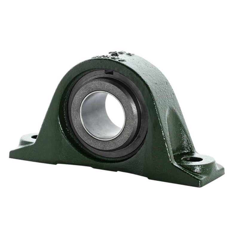 Major Brand PB6-50M-DX Metric Cast Iron Two Bolt Pillow / Plummer Block Housing with 50mm Bore Steel Insert - Allow 3-4 Weeks