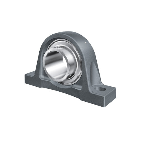 INA RASEY1/2 Cast Iron Plummer Block Housing with Grub Screw Insert 1/2 inch Bore