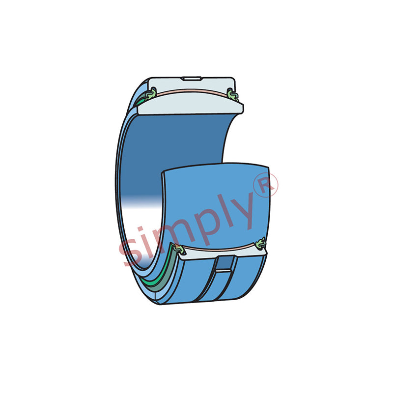 SKF GE140TXG3A2RS Maintenance Free Spherical Plain Bearing Steel / PTFE Fabric 140x210x90x70mm