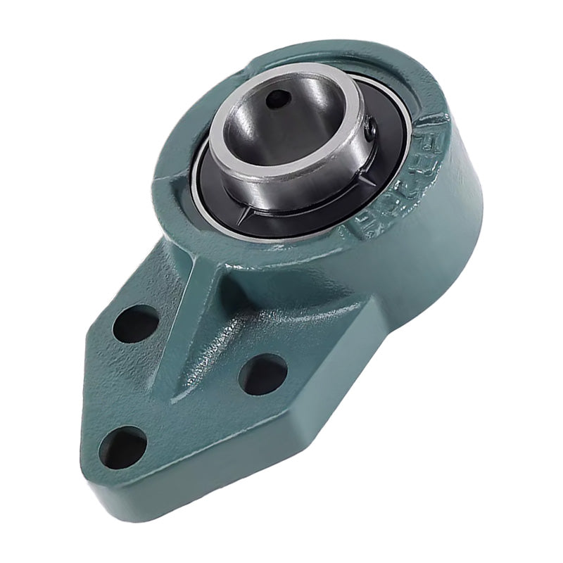 UCFB212 Metric 3 Bolt Cast Iron Bracket Flange Bearing 60mm Bore