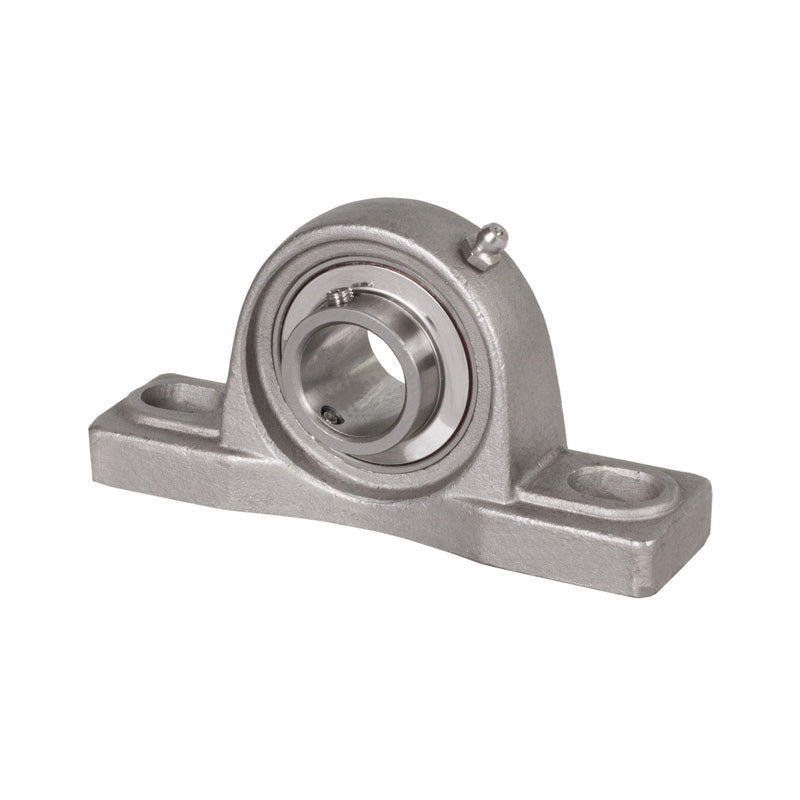 SSUCP213-40 Imperial Stainless Steel Two Bolt Pillow / Plummer Block Housing with 2-1/2 inch Bore Stainless Insert