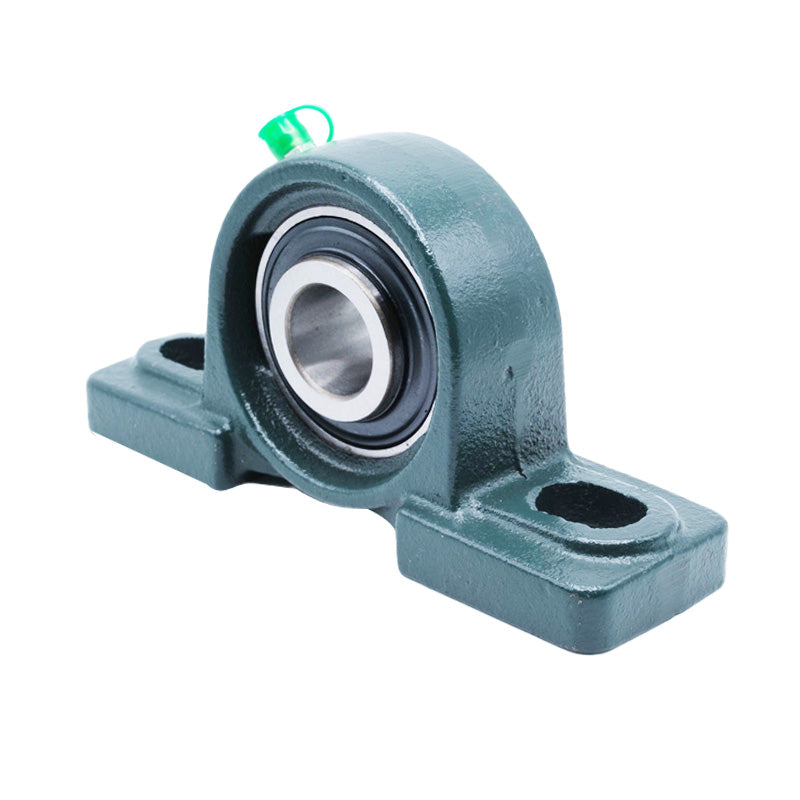 UKP317/H2317 Metric Cast Iron Two Bolt Pillow / Plummer Block Housing Insert and Adaptor Sleeve Fits 75mm Shaft