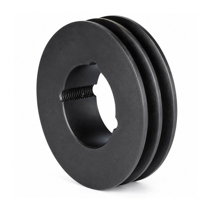PowerDrive 315X2SPZ 315mm Pitch Diameter SPZ Section Tapered Locking Bush Type Pulley with 2 Grooves (Bush not Incl.) - Allow 2-3 Days