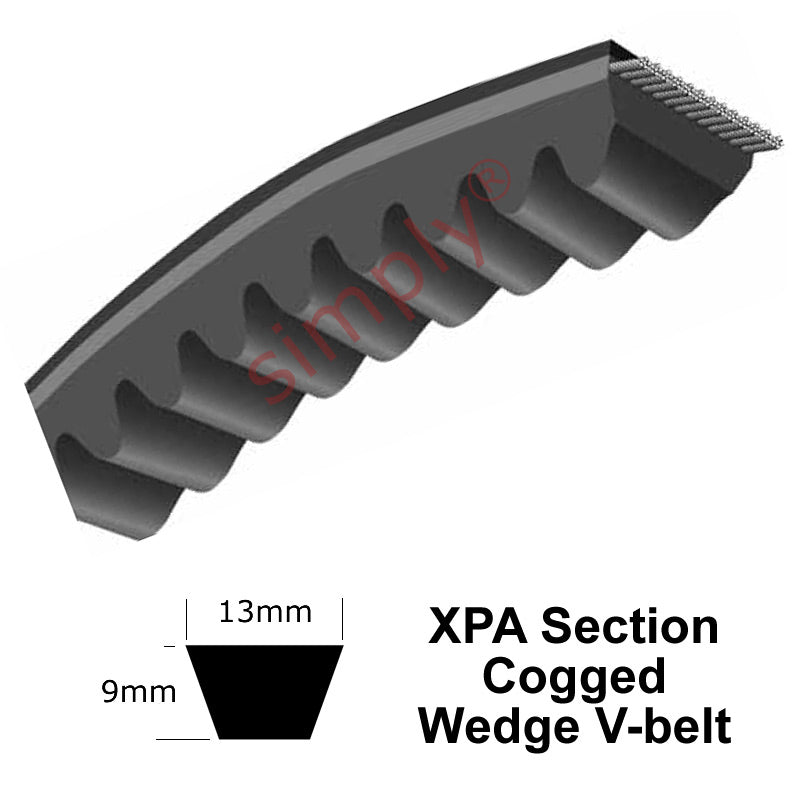 XPA907 Pix XPA-Section Muscle Cogged V-Belt