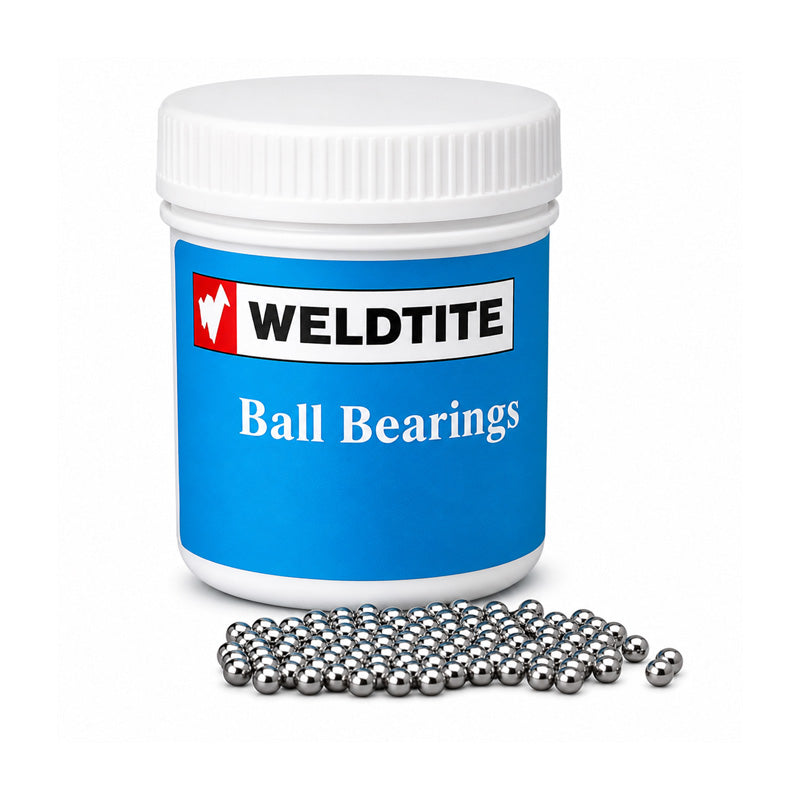 Approximately 750 x 5/32 inch Case Hardened Bicycle Ball Bearings in Storage Pot