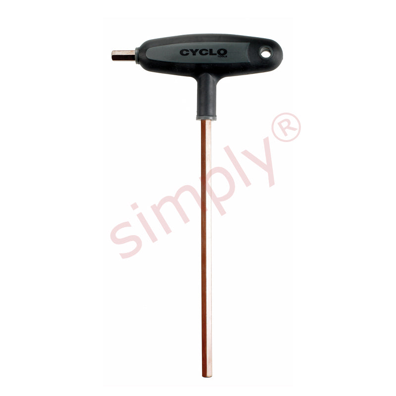 Cyclo 5mm A/F Hexagon Long T Bar Allen Key
