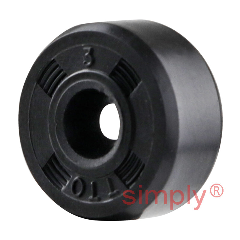0.12x0.5x0.25 inch Nitrile Rubber Rotary Shaft Oil Seal VC Style