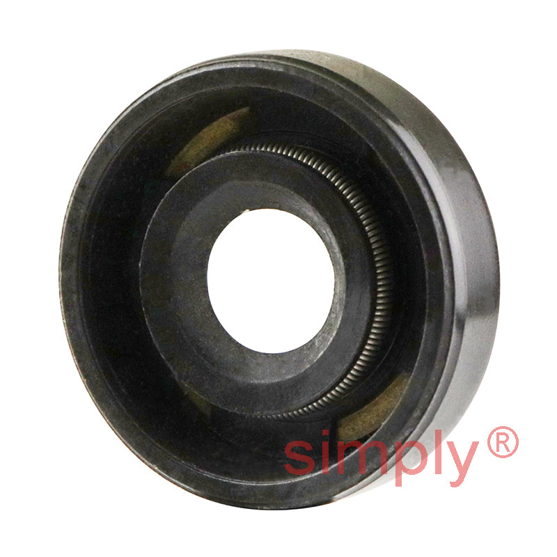 0.31x0.87x0.25 inch Nitrile Rubber Single Lip Rotary Shaft Oil Seal with Garter Spring R21 / SC