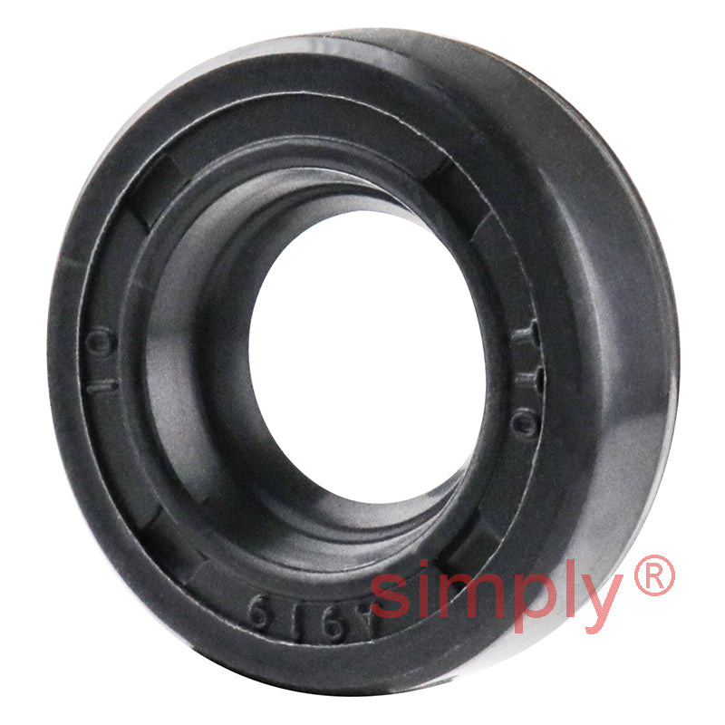 0.37x0.75x0.25 inch Nitrile Rubber Single Lip Rotary Shaft Oil Seal with Garter Spring R21 / SC