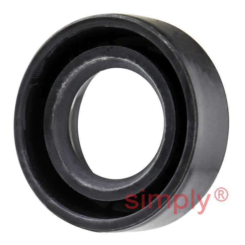 0.43x0.75x0.25 inch Nitrile Rubber Single Lip Rotary Shaft Oil Seal with Garter Spring R21 / SC Style