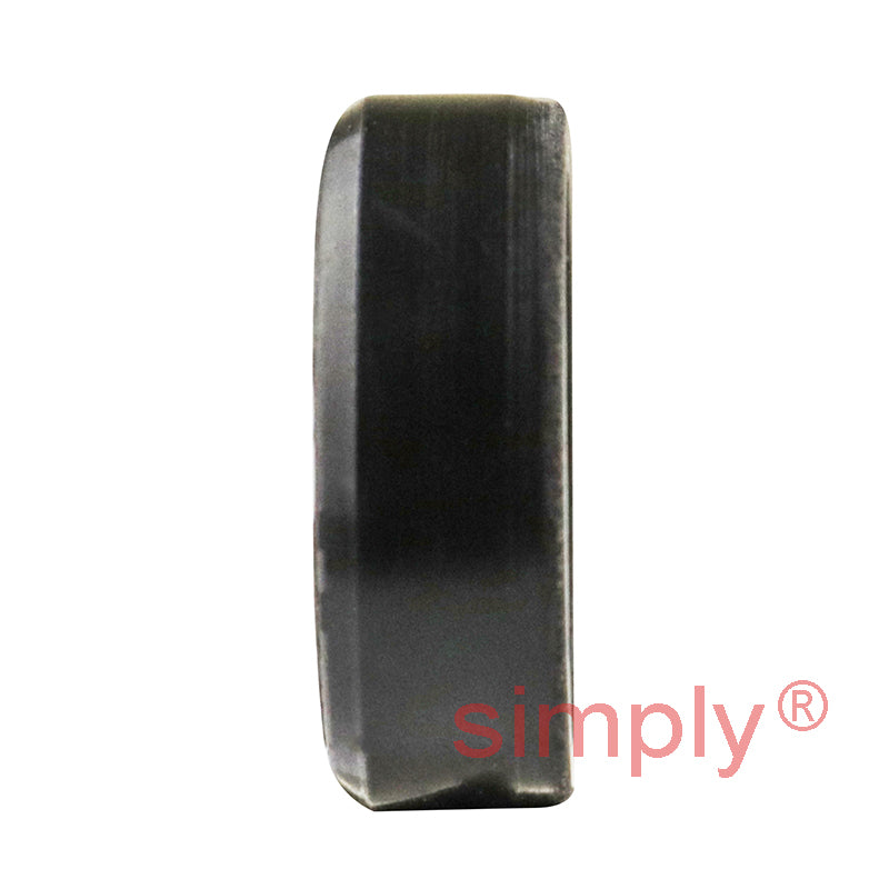 0.43x0.87x0.25 inch Nitrile Rubber Single Lip Rotary Shaft Oil Seal with Garter Spring R21 / SC
