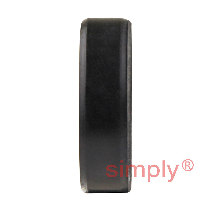 0.46x0.87x0.25 inch Nitrile Rubber Double Lip Rotary Shaft Oil Seal with Garter Spring R23 / TC Style