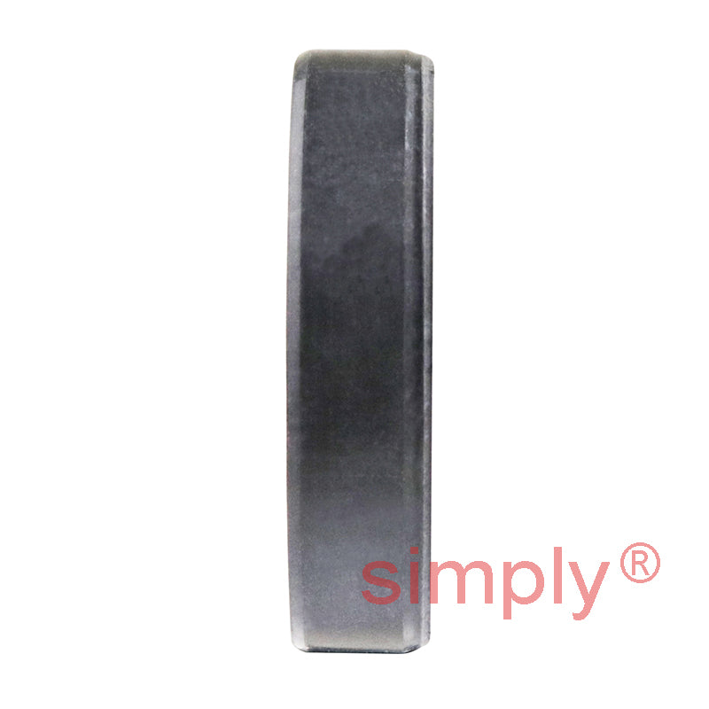 0.75x1.37x0.31 inch Nitrile Rubber Single Lip Rotary Shaft Oil Seal with Garter Spring R21 / SC