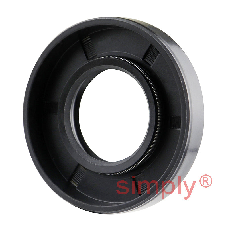0.75x1.5x0.25 inch Nitrile Rubber Double Lip Rotary Shaft Oil Seal with Garter Spring R23 / TC Style