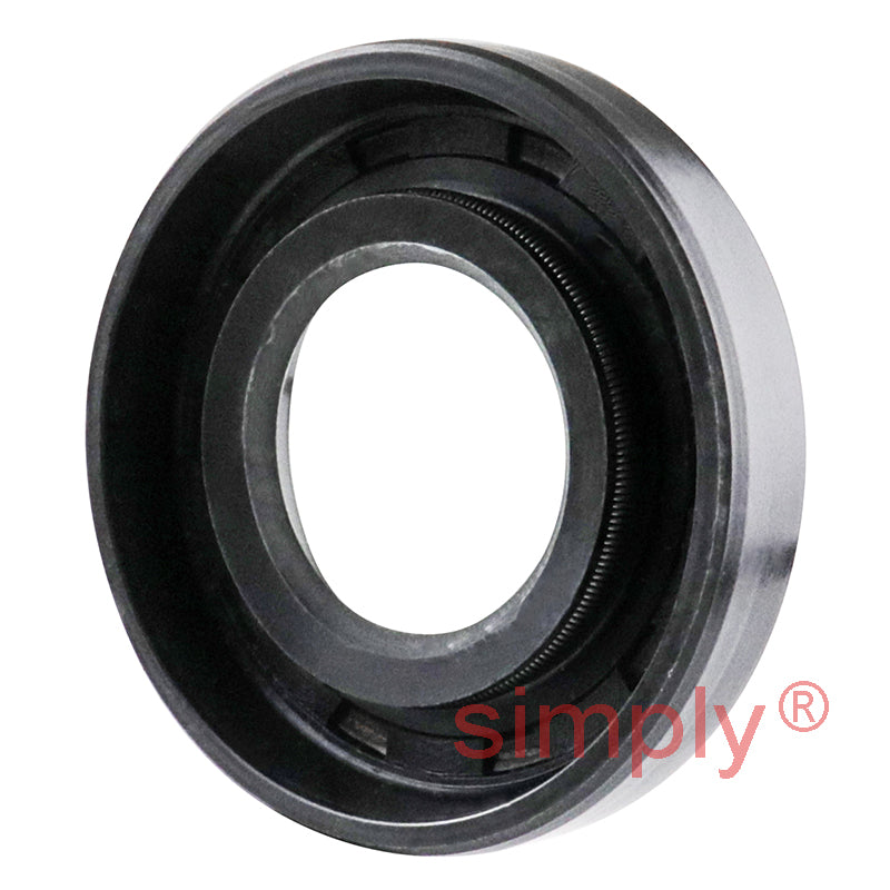 0.75x1.5x0.31 inch Nitrile Rubber Single Lip Rotary Shaft Oil Seal with Garter Spring R21 / SC