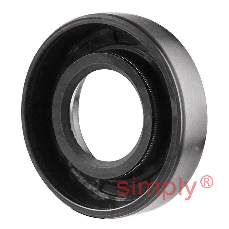 0.75x1.5x0.37 inch Nitrile Rubber Single Lip Rotary Shaft Oil Seal with Garter Spring R21 / SC