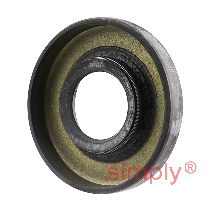 0.75x1.75x0.31 inch Nitrile Rubber Single Lip Rotary Shaft Oil Seal with Garter Spring R21 / SC