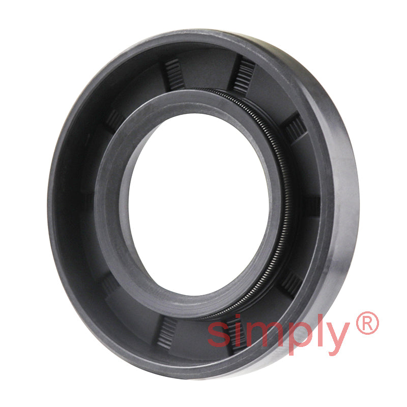 0.81x1.5x0.25 inch Nitrile Rubber Single Lip Rotary Shaft Oil Seal with Garter Spring R21 / SC