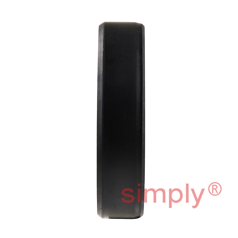 0.87x1.62x0.37 inch Nitrile Rubber Single Lip Rotary Shaft Oil Seal with Garter Spring R21 / SC