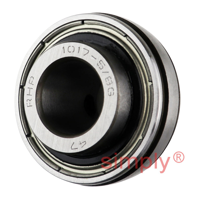 RHP 1017-5/8G Spherical Outer Full Width Bearing Insert 5/8 inch Bore 40mm Outside Diameter