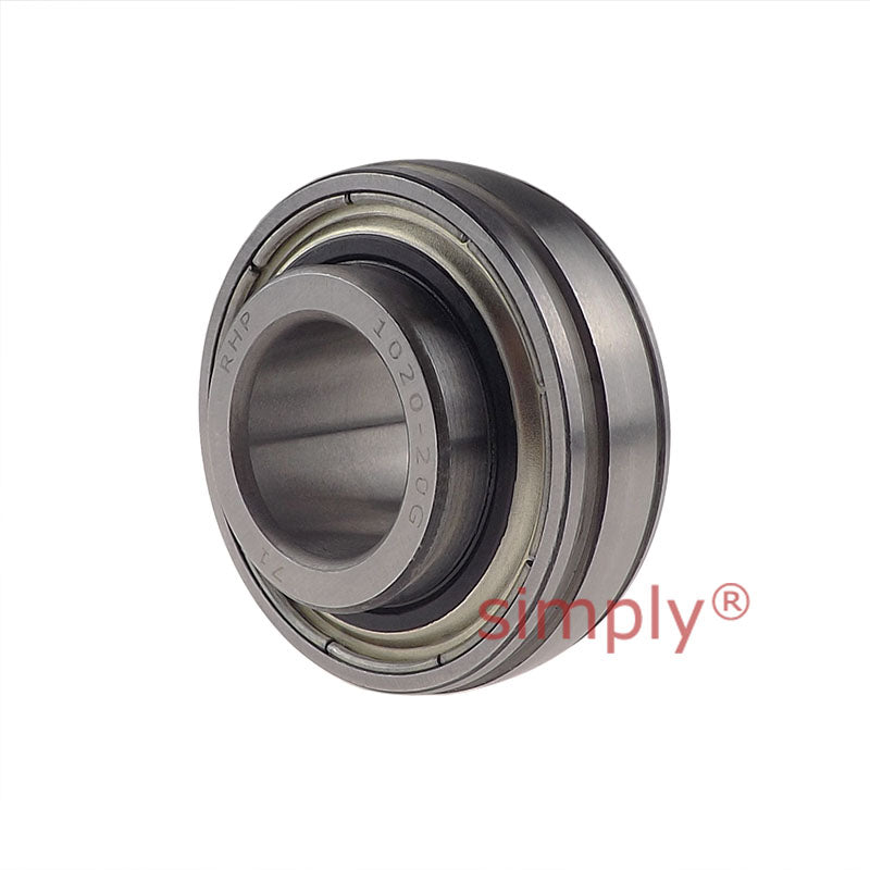 RHP 1020-20GHLT Spherical Outer Full Width Bearing Insert 20mm Bore 47mm Outside Diameter High to Low Temperature