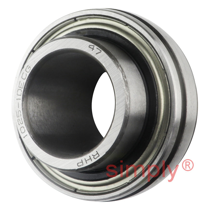 RHP 1025-1DECG Spherical Outer Full Width Bearing Insert 1 inch Bore 52mm Outside Diameter
