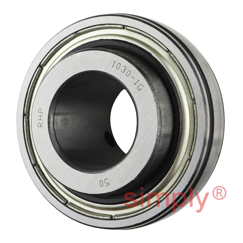 RHP 1030-1G Spherical Outer Full Width Bearing Insert 1 inch Bore 62mm Outside Diameter