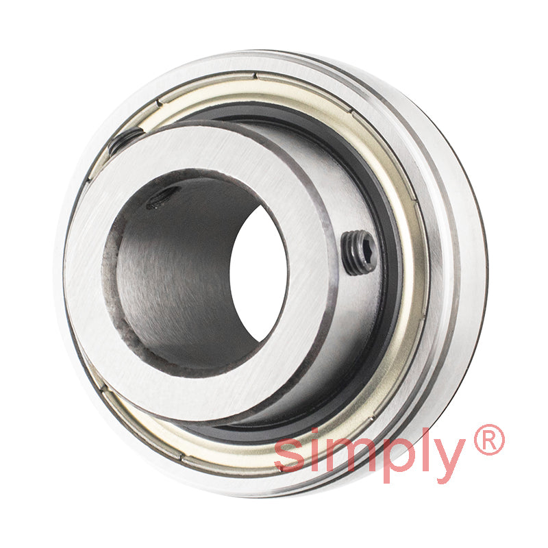 RHP 1030-25G Spherical Outer Full Width Bearing Insert 25mm Bore 62mm Outside Diameter