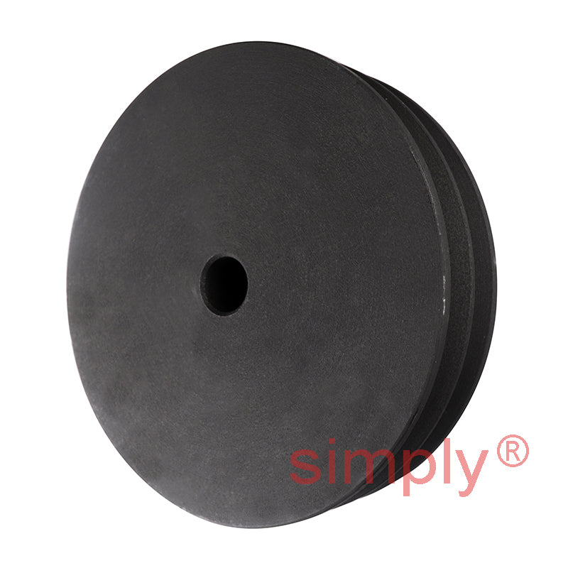 125X2SPA 125mm Pitch Diameter SPA Section Pulley with 2 Grooves Pilot Bore