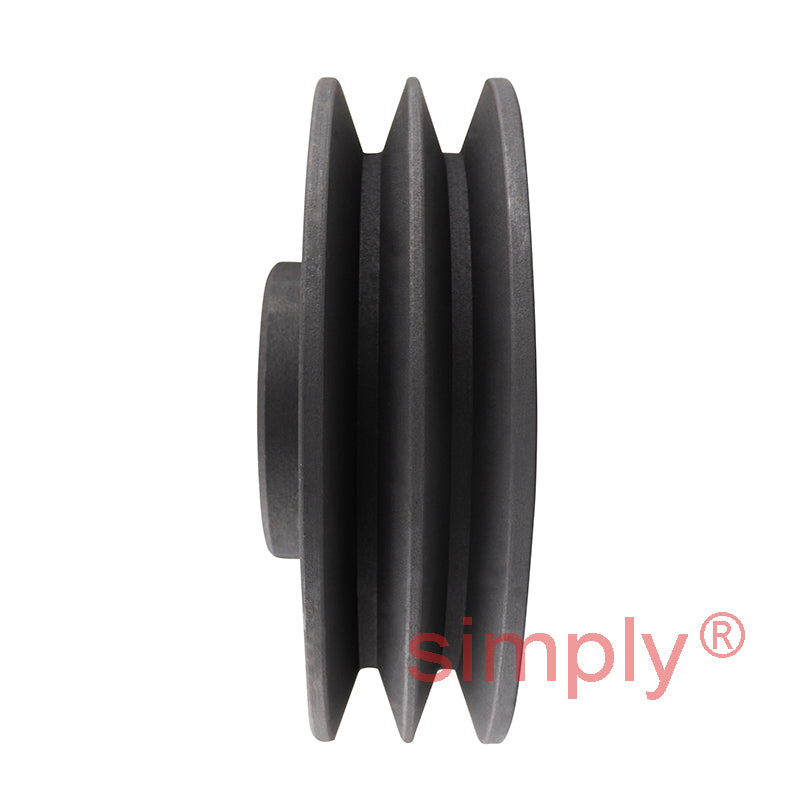 125X2SPA 125mm Pitch Diameter SPA Section Pulley with 2 Grooves Pilot Bore