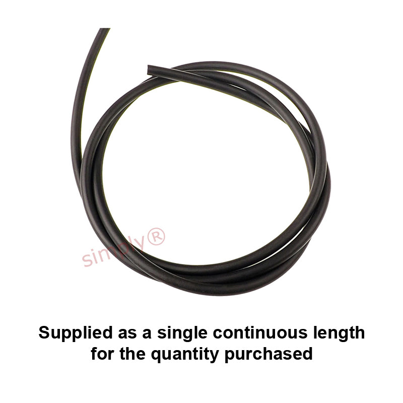9mm Section NITRILE 70 Shore O-Ring Cord - Per Metre