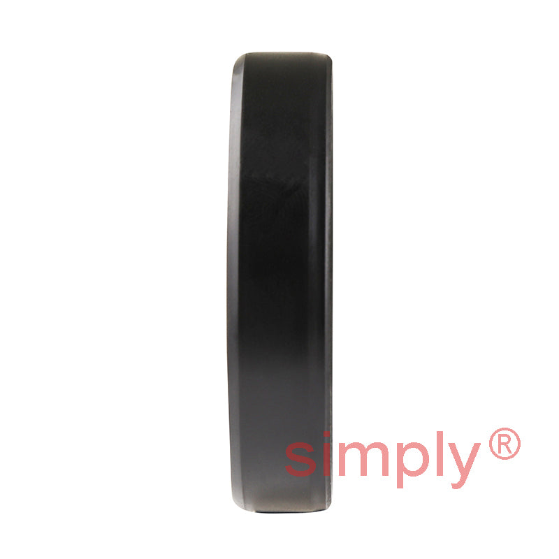 1.12x1.75x0.37 inch Nitrile Rubber Single Lip Rotary Shaft Oil Seal with Garter Spring R21 / SC