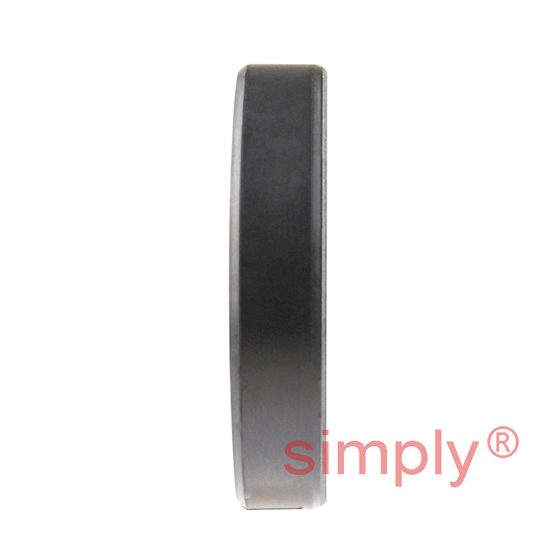 1.12x1.87x0.37 inch Nitrile Rubber Double Lip Rotary Shaft Oil Seal with Garter Spring R23 / TC Style