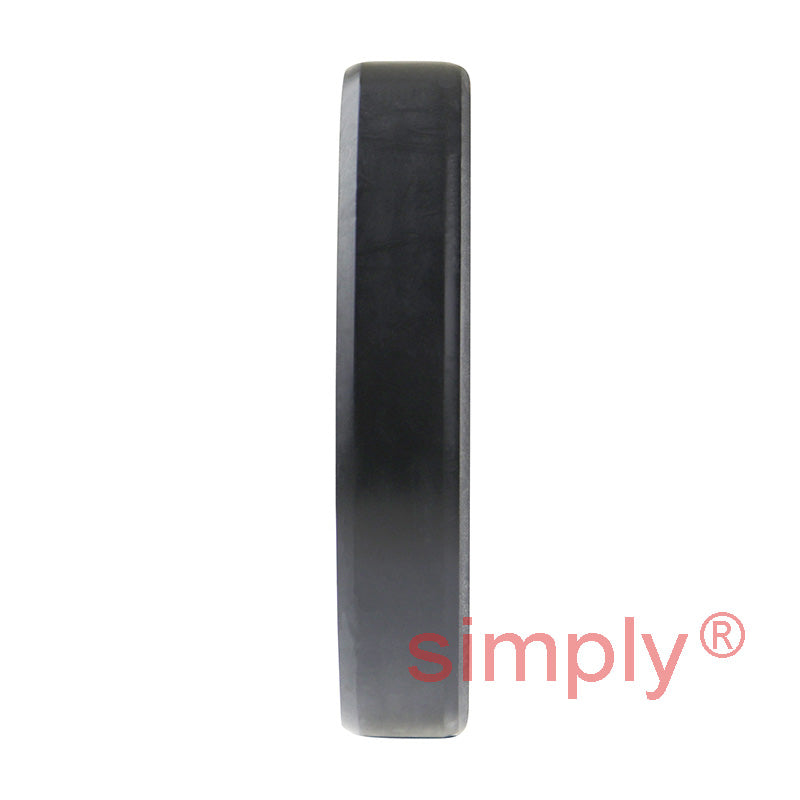1.12x2x0.37 inch Nitrile Rubber Single Lip Rotary Shaft Oil Seal with Garter Spring R21 / SC Style