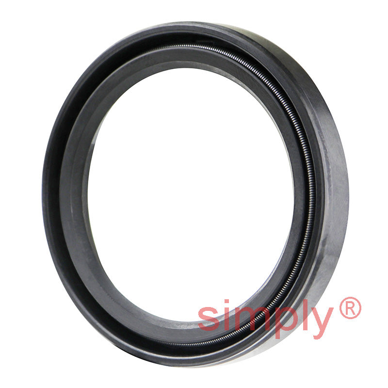 1.25x1.62x0.25 inch Nitrile Rubber Single Lip Rotary Shaft Oil Seal with Garter Spring R21 / SC