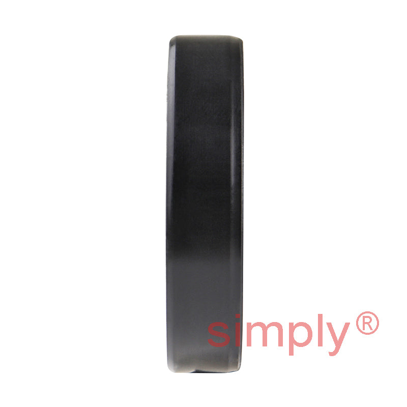 1.25x1.68x0.37 inch Nitrile Rubber Single Lip Rotary Shaft Oil Seal with Garter Spring R21 / SC