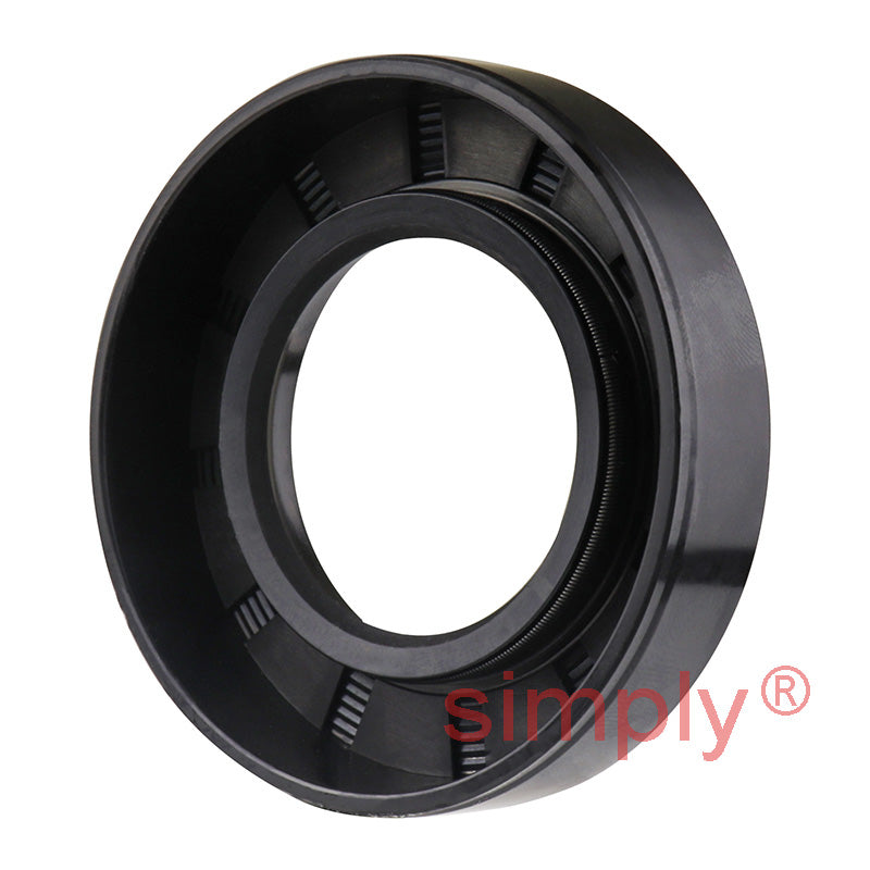 1.25x2.25x0.5 inch Nitrile Rubber Single Lip Rotary Shaft Oil Seal with Garter Spring R21 / SC Style