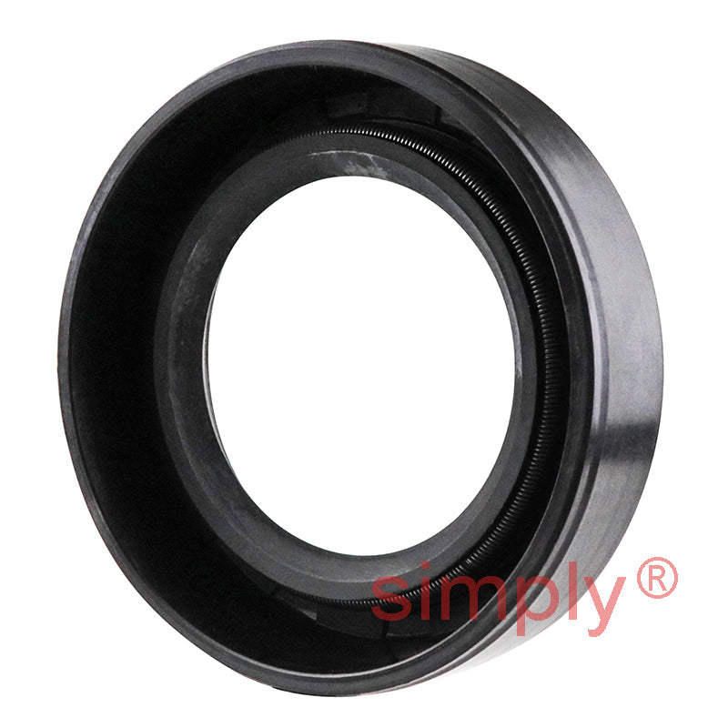 1.31x2.06x0.5 inch Nitrile Rubber Single Lip Rotary Shaft Oil Seal with Garter Spring R21 / SC