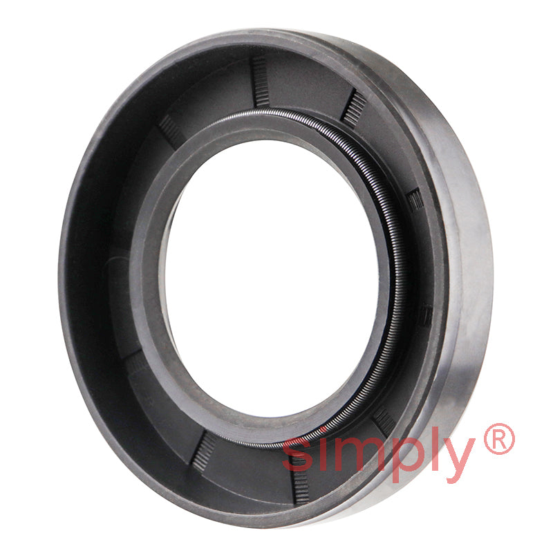 1.31x2.25x0.37 inch Nitrile Rubber Single Lip Rotary Shaft Oil Seal with Garter Spring R21 / SC