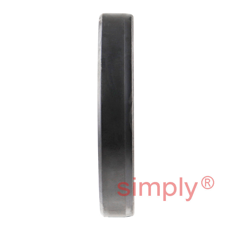 1.31x2.25x0.37 inch Nitrile Rubber Single Lip Rotary Shaft Oil Seal with Garter Spring R21 / SC