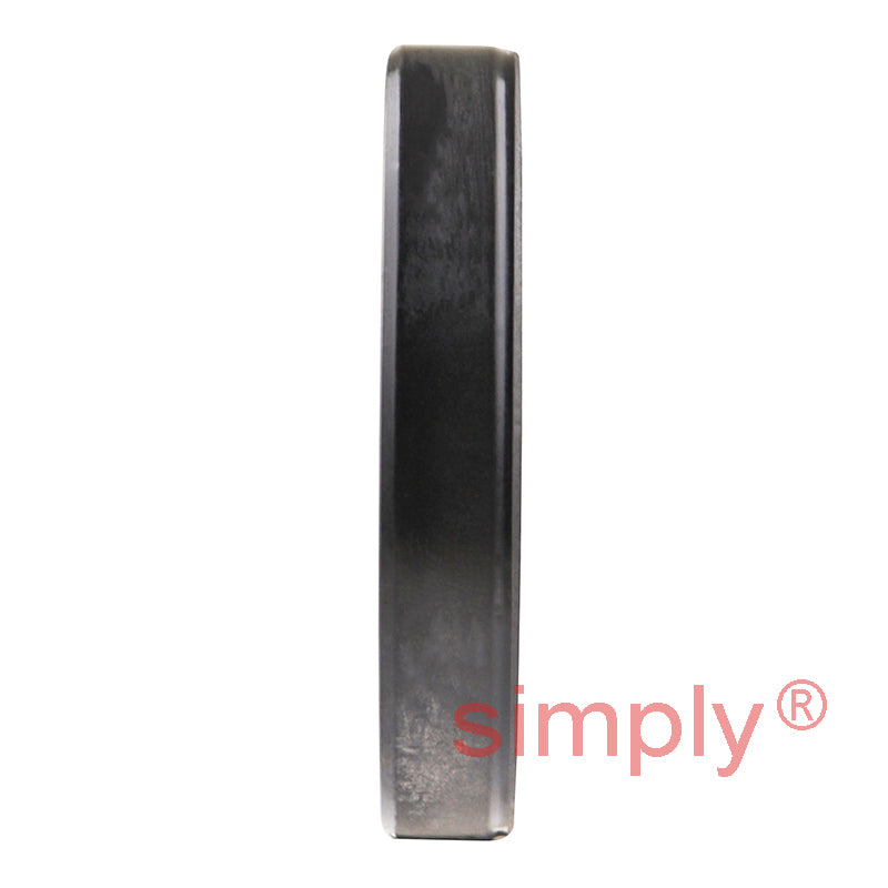1.37x1.87x0.31 inch Nitrile Rubber Single Lip Rotary Shaft Oil Seal with Garter Spring R21 / SC