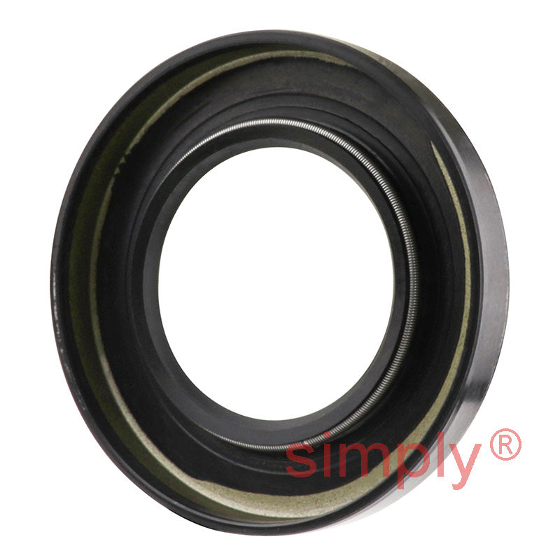 1.37x2.37x0.37 inch Nitrile Rubber Single Lip Rotary Shaft Oil Seal with Garter Spring R21 / SC