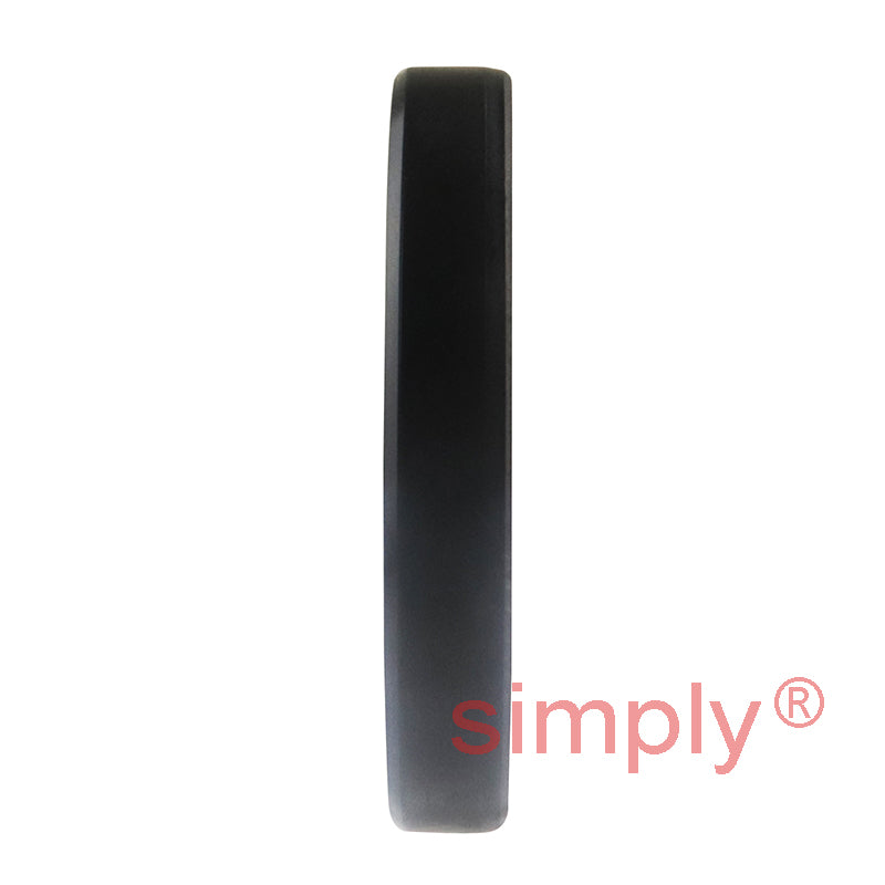 1.37x2.5x0.37 inch Nitrile Rubber Single Lip Rotary Shaft Oil Seal with Garter Spring R21 / SC
