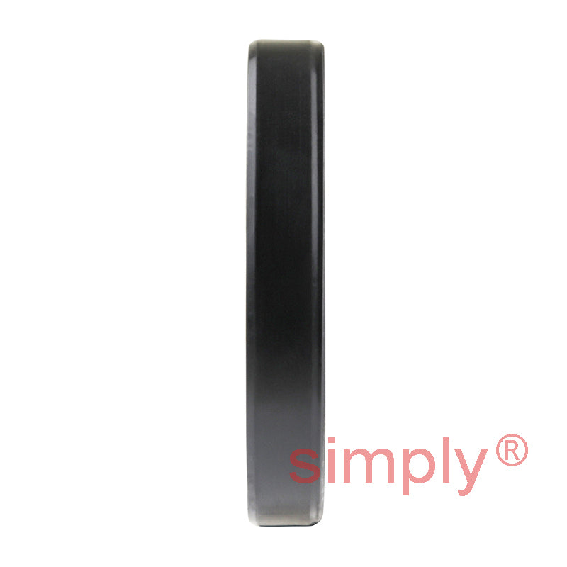 1.37x2x0.31 inch Nitrile Rubber Single Lip Rotary Shaft Oil Seal with Garter Spring R21 / SC Style