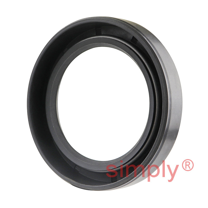 1.37x2x0.37 inch Nitrile Rubber Single Lip Rotary Shaft Oil Seal with Garter Spring R21 / SC